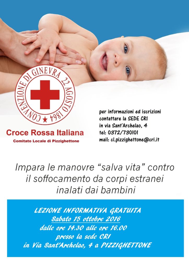 Disostruzione Pediatrica 15 ottobre 2016