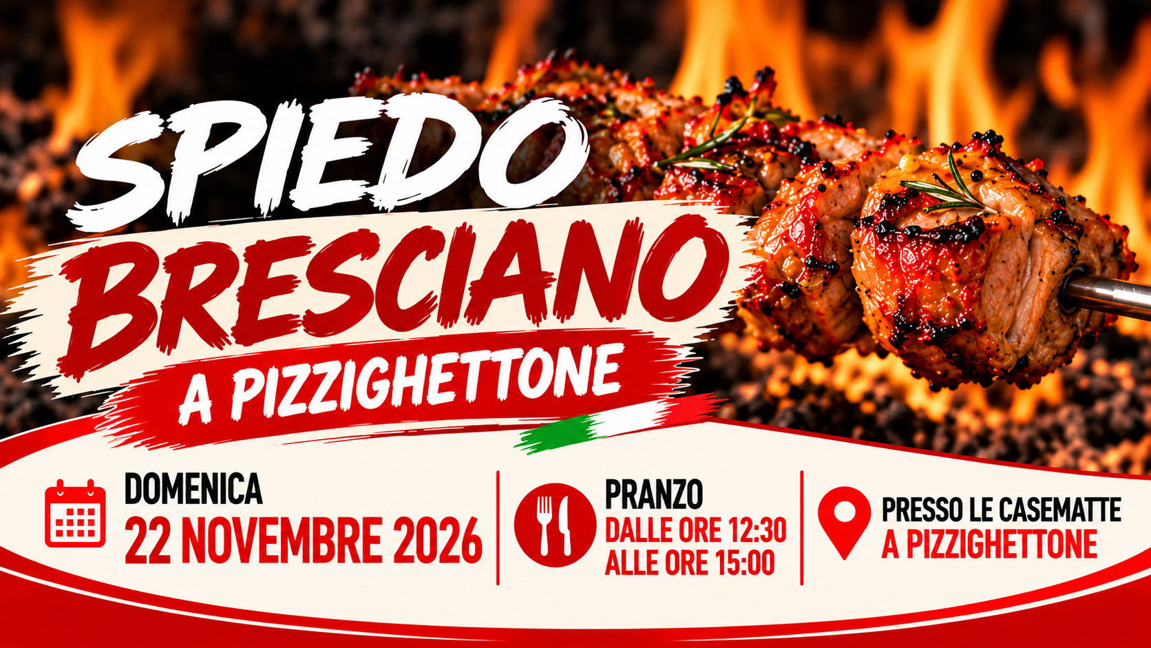 Spiedo Bresciano 2026 a Pizzighettone